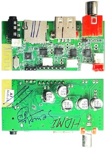 AT221 Multimedia Speaker PCB