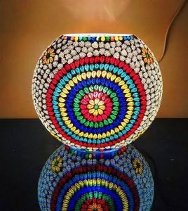 Mosaic Purse Lamp 9