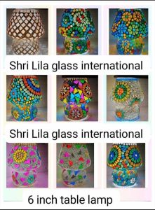 Metal Fabric Table Lamp, Color : Silver White, Bulb Type : LED