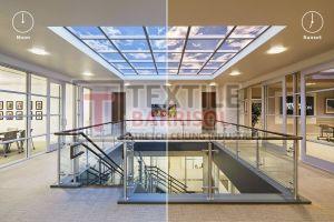 Polished 3D Stretch Decorative Canvas Ceiling Antique