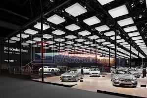 Textile Barrisol Car Showroom Stretch Ceiling, Finishing : Glossy