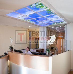 Textile Dental Clinic Stretch Ceiling, Color : Multi Color