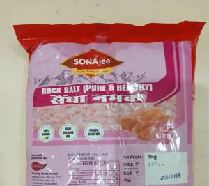 Raw Rock Salt Pink, Brand Name : Sona Jee, Form : Crystals