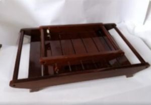 Wooden Serving Tray Set OF 2