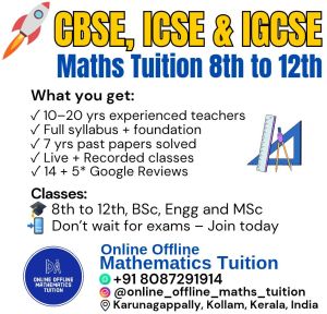 Icse Maths Tuition