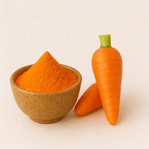 Orange Nutrient Rich Carrot Powder, Packaging Size : 25-50kg