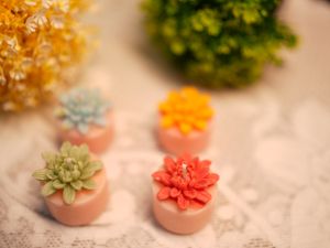 Bloom Flower Candles