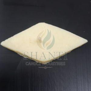 Soy Wax Kaju Barfi Candles, Color : White, Weight : 13 gm