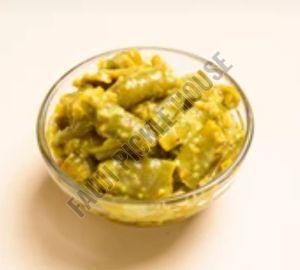Homemade Green Chilli Pickle