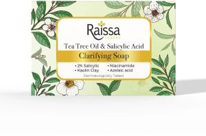 2% Salicylic Acid Raissa Clarifying Soap for Acne Control