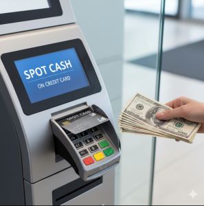 Spot Cash on Credit Card