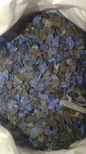 Grinded Blue PPCP Scrap