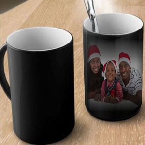 Ceramic Photo Printed Sublimation Magic Mug for Personalized Gifts