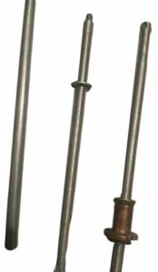 Stainless Steel Two Wheeler 12V DC Motor Shaft