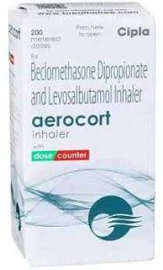 Aerocort Beclomethasone Dipropionate Levosalbutamol Inhaler