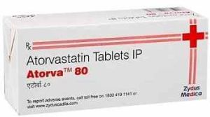 Atorva 80mg Atorvastatin Tablet