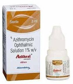 Azithral Azithromycin Ophthalmic Solution Eye Drop
