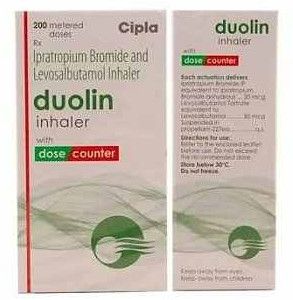 Duolin Levosalbutamol Ipratropium Inhaler