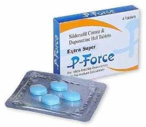 Extra Super P Force Sildenafil Dapoxetine Tablet