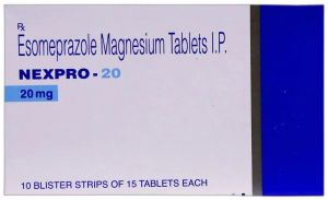 nexopro 20mg esomeprazole tablet
