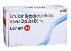 Urimax 0.4mg Tamsulosin Capsule