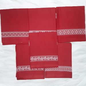 Red Patti Cotton Gamcha