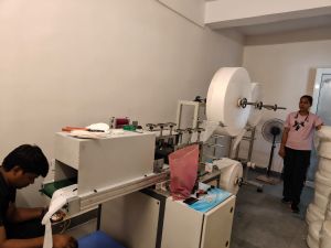 Sanitary Napkin Making Machine