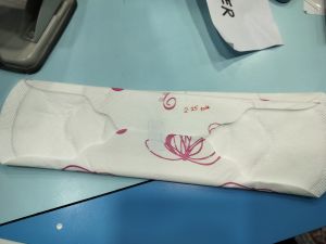 Cotton sanitary napkins, Color : White M Disposable