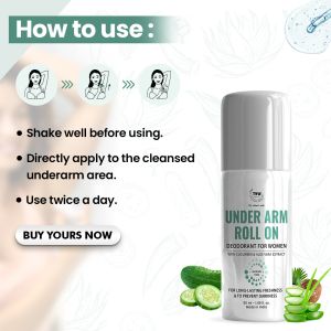 Tnw – The Natural Wash Underarm Roll-On Deodorant For Women