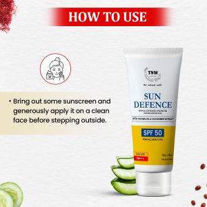 tnw the natural wash sun defence spf 50 sunscreen