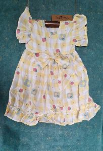 Kids Woven Frocks