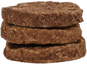 Brown Cow Dung Cake