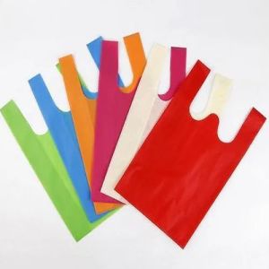 Non Woven Plain W Cut Bags