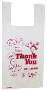 Plain Non Woven Printed U Cut Bags, Technics : Machine Made