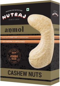 500gm Nutraj W180 Anmol Cashew Nuts, Color : Creamy