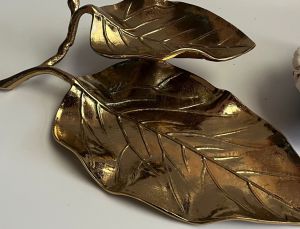 Gold Leaf Platter