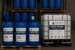 Industrial Grade Liquid Phenol, Packaging Type : Drums Or Containers