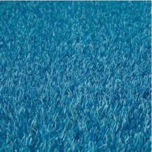 15mm Blue Artificial Cricket Pitch Turf