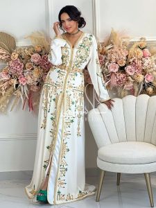 Georgette Zari Work Kaftan Dress