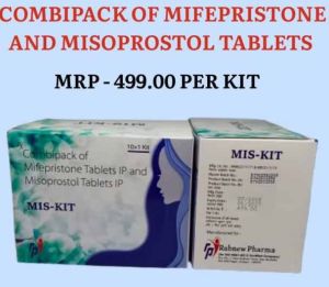 MIS Kit Combipack OF Miferpristone Misoprostol Tablet