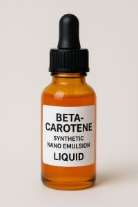 Beta Carotein Synthetic Nano Emulsion Liquid with 5% Strength