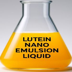 Lutein Nano Emulsion Liquid With 10% Strength