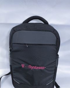 Polyester Laptop Backpack Bags, Color : Black, Closure Type : Zipper