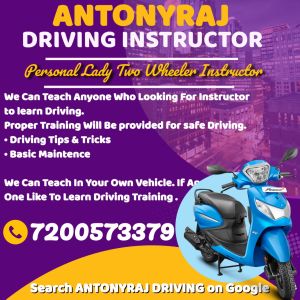 Two Wheeler Driving Instructor (Trainer)