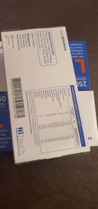 Cotton Acrylonitrile Nitrile Gloves, Color : Multicolors