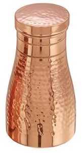 1100ml Copper Hammered Bedroom Bottle