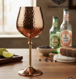 Pure Copper Wine Glass