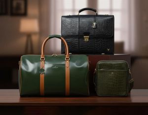 Plain Male Leather Bags