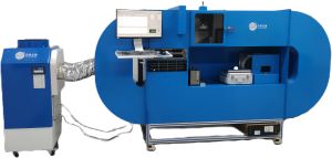 zomtest Automatic Baked Paint Metal Smoke Detector Test Tunnel