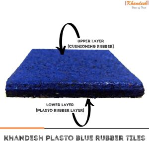 Blue Rubber Tiles